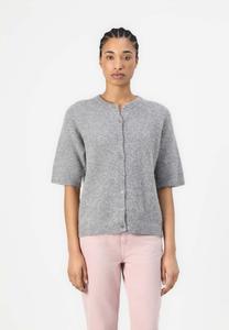 Кардиган ANOURA Samsøe Samsøe, серый