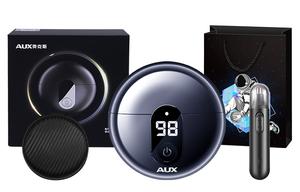 Электробритва AUX, Small Flying Saucer (With Astronaut Goodie Bag + Nose Hair Trimmer)