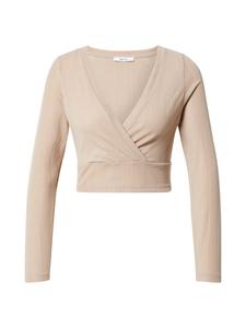 Лонгслив About You CETTINA, бежевый