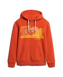 Толстовка Superdry, оранжевый