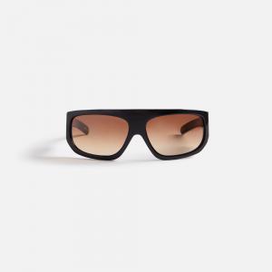 Солнцезащитные очки Flatlist Farah Sunglasses, цвет Solid Black/Brown Gradient Lens