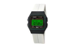 CASIO Мужские часы Retrofit Series с кварцевым механизмом, стальной браслет, черный циферблат