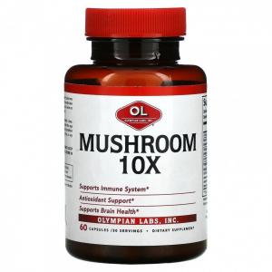 Olympian Labs Mushroom 10X 60 капсул