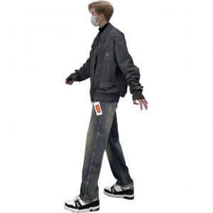 Джинсы Unisex Moderate Straight Fit ZIAREL, vintage синий