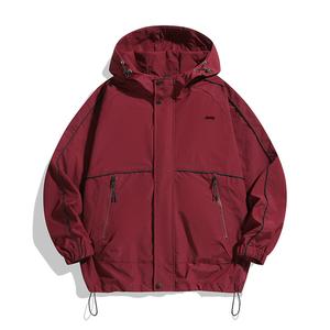 Jeep Пуховик Unisex, Burgundy (Jacket)