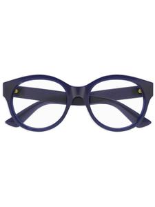 Gucci Eyewear очки в круглой оправе, фиолетовый