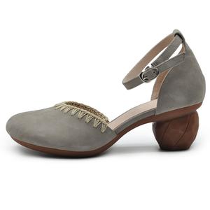 Женские туфли на высоком каблуке ARTMU, Gray 1812-37