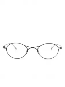 Очки в круглой оправе Giorgio Armani, черный