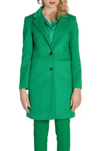 Пальто Sol Wears Women с v-образным вырезом, зеленый