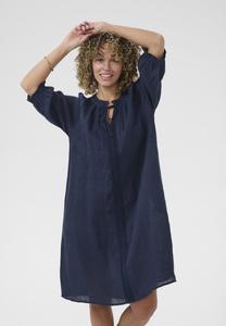 Повседневное платье CRBELLIS Cream, темно-синий