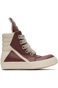 Rick Owens Розовые кроссовки Concordians Jumbolace Geobasket