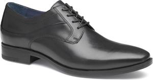 Мужские туфли Johnston Murphy Gibbons с гладким носком и шнуровкой Johnston & Murphy, черный