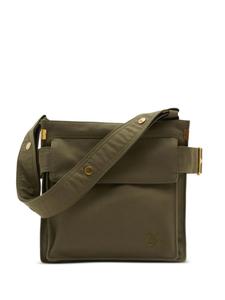 Burberry сумка-мессенджер Trench с вышитым логотипом, зеленый