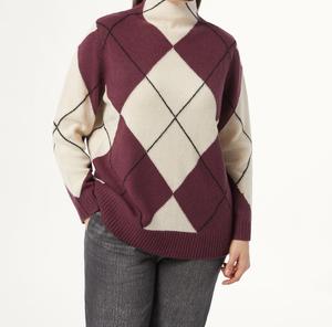 Пуловер CACO Marina Rinaldi, бордовый