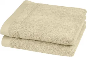 Полотенца для рук ROSS "Рубиновые", (2 шт.), 100% хлопок 50х100 см (2 шт.), цвет Sand