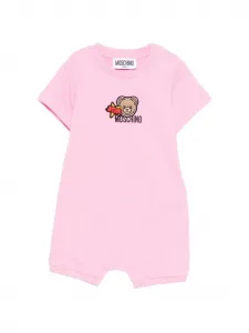 Шорты с логотипом Teddy Moschino Kids, розовый