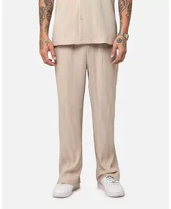 Мужские брюки со складками XXIII, коричневый/бежевый