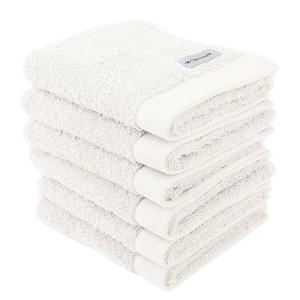 Набор полотенец Tom Tailor Tom Tailor 6 шт, 30x0,5x50 см цвет crisp white
