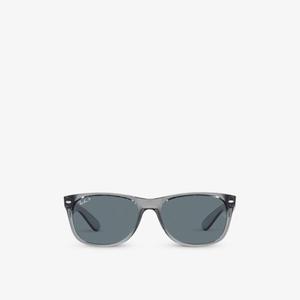 RB2132 New Wayfarer солнцезащитные очки в квадратной оправе Ray-Ban, серый