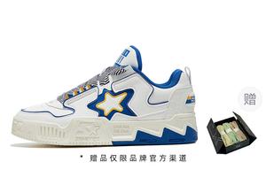 Кроссовки STARTER Skateboarding Shoes Women's Low-top Blue/white, синий/белый