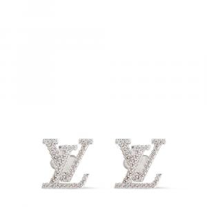 LV Знаковые серьги Louis Vuitton, серебряный