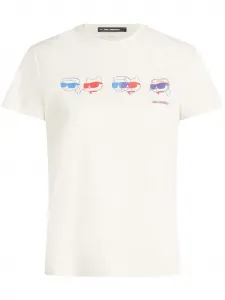 Футболка Ikon Color-Pop KARL LAGERFELD, белый