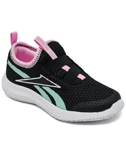 Детские повседневные слипоны Rush Runner от Finish Line Reebok, черный