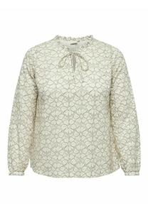 Блуза ONLY Carmakoma, кремовый