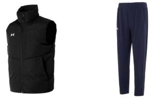 Повседневная спортивная одежда для мужчин Under Armour, set (черный+темно-синий)