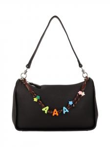 MyMo Женская сумка через плечо, черная