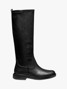 Spherica EC1 кожаные высокие сапоги до колена Geox, Black