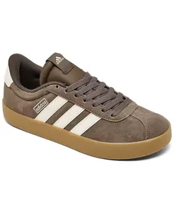 Женские повседневные кроссовки VL Court 3.0 от Finish Line Adidas, коричневый