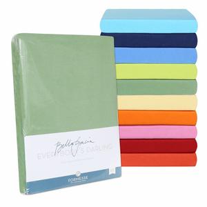 Простыня Formesse трикотажная Bella Gracia 120x200 - 130x220 см морской синий