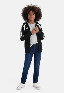 Толстовка унисекс на молнии tiro league Adidas Performance, Black/White