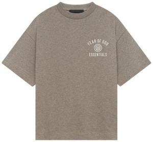 Футболка Fear of God Essentials Kids Jersey Crewneck Tee 'Heather Grey', серый