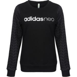 Свитшот женский черный Adidas Neo