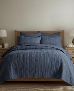 Комплект постельного белья Cloud Waffle Textured из 2 предметов, размер Twin/Twin XL Levtex, Navy