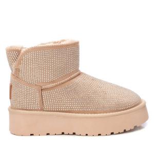 Женские зимние замшевые ботильоны Beige Xti