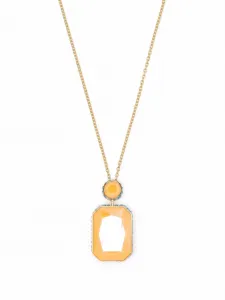 Колье Orbit с кристаллами Swarovski, золотой