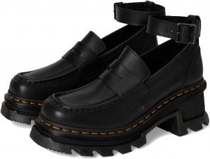 Женские лоферы Dr. Martens Corran, Black Wanama