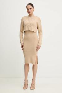 Платье и свитер rmnate Morgan, бежевый