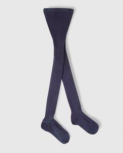 Ребристые колготки Condor, темно-синий