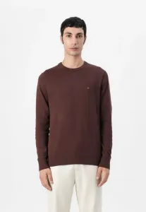 Джемпер с круглым вырезом из кашемира pima org ctn Tommy Hilfiger, Pure Brown