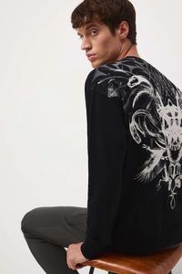 Хлопковый лонгслив Medicine, черный