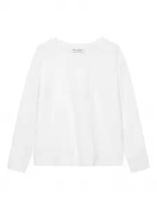 Толстовка с круглым вырезом Marc O'Polo, белый