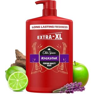 Гель для душа и шампунь Rockstar для мужчин, 1000 мл, 3-в-1. Old Spice