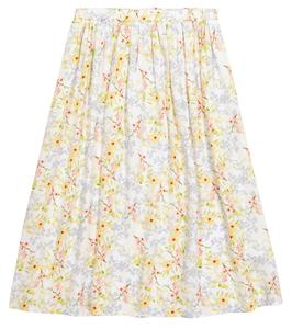 Сатиновая юбка с цветочным принтом viola Paade Mode