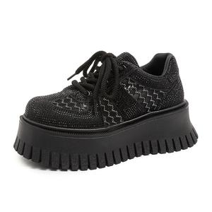 GIGIRYO Женские устойчивые к истиранию кеды на низком ходу черные, цвет Black