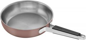 Сковорода Zwilling из чистой нержавеющей стали, 24,1 см, розовая