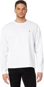 Мужская футболка свободного кроя POLO RALPH LAUREN с принтом «большой пони», White